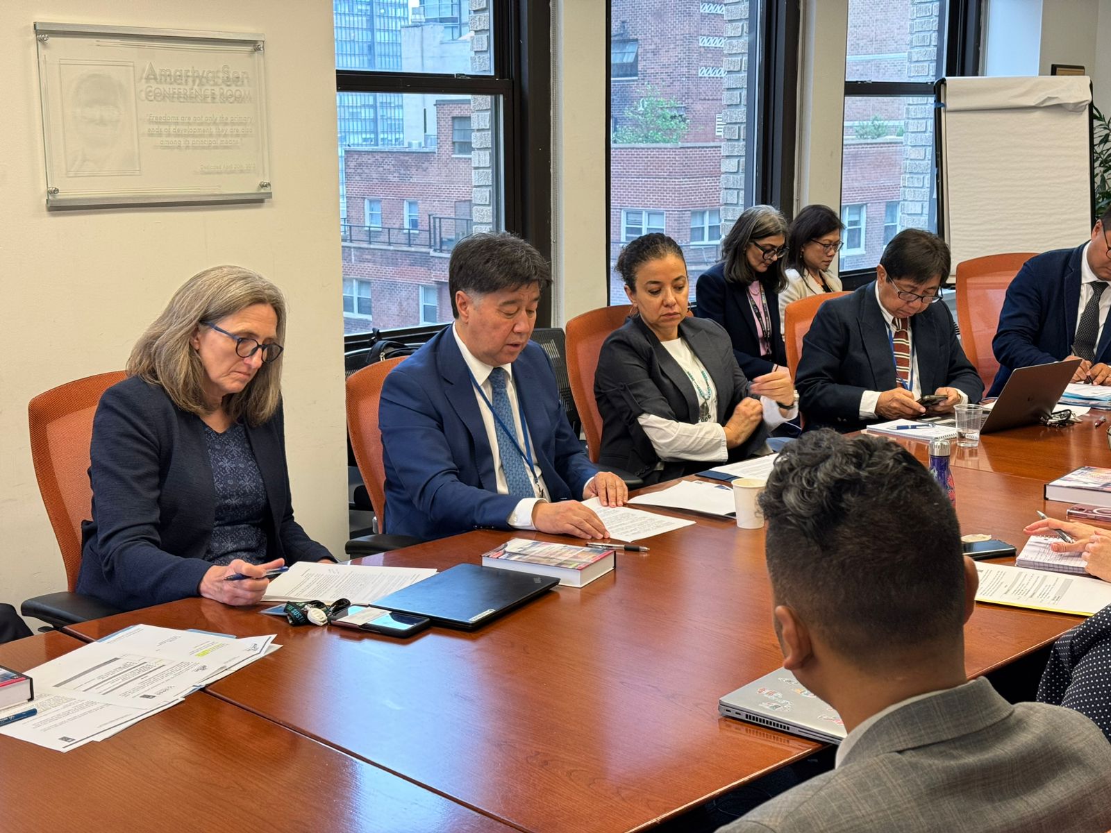 Roundtable discussion on modern public administration was held in UNDP Headquarter in New York